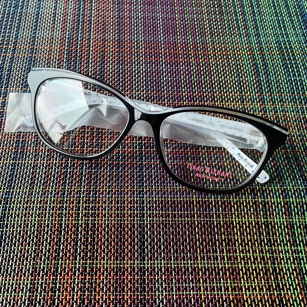 Eyeglass Frames - Glasses -Eyeglasses -  Issac Mizrahi - Black - NEW
